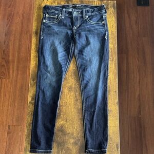 Express Dark Indigo Women's Skinny Jeans